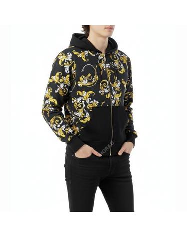 베르사체 Outline Barocco Zipper Hoodie 78GAI3Z1 FS189 G89 아웃라인 바르코 지퍼 후디