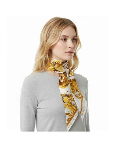 베르사체 26 Printed Silk Twill Tie Scarf 80HA7H07 ZG436 G03 프린티드 실크 트윌 타이 스카프