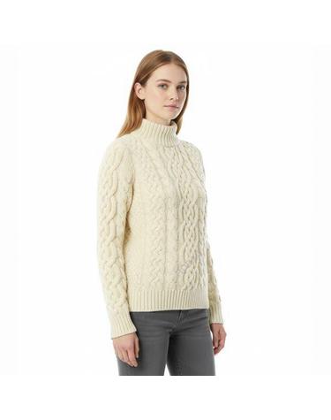 베이스레인지 Lens Sweater in Chaume Sand PULEMWWI25 렌즈 스웨터