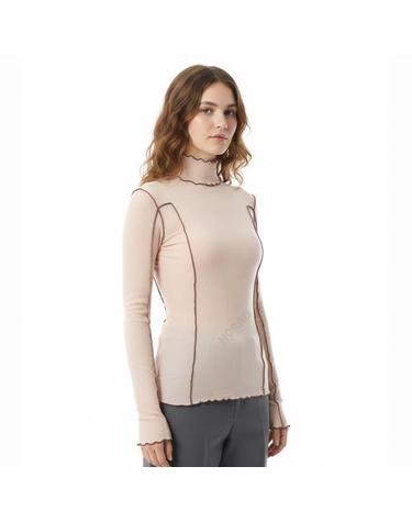 베이스레인지 Omato Turtleneck in Tin Beige TTOMTCRWI25 오마토 터틀넥