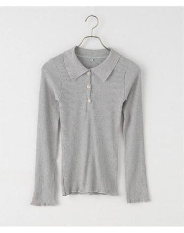 25FW 베이스레인지 스웨터 TTDLSRCRWI25 GREY MELANGE DOM