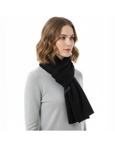 베이스레인지 Ser Scarf in Black ACSSBWWI25 Ser 스카프