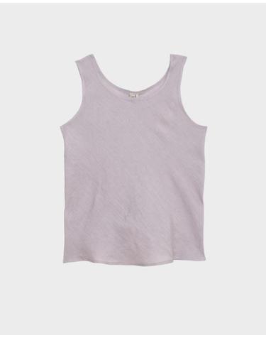 26SS 베이스레인지 민소매 티셔츠 TSLAFLSP26 MORI PURPLE DOM