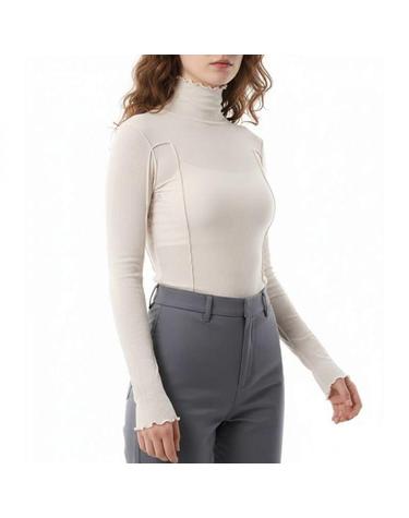 베이스레인지 Omato Turtle Neck in Off White TTOMTRI000 오마토 터틀넥