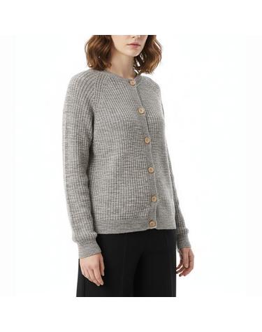 베이스레인지 Soar Cardigan in Grey Melange KSOCTCSU25 소어 가디건