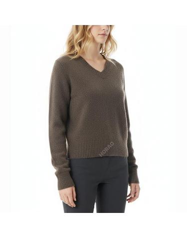 베이스레인지 Tier Sweater in Burel Brown PUTSMWWI25 티어 스웨터