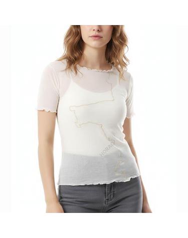 베이스레인지 Gerrymandered Tee in Undyed TOGECG000 게리맨더드 티