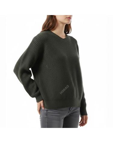 베이스레인지 Mea Pullover in Foret KMEPRWWI24 메아 풀오버 니트