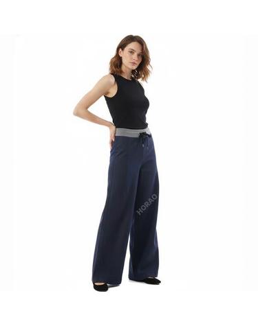 베이스레인지 Arthur Loose Pants in Recycled Indigo PAALPDEAU25 아서 루즈 팬츠