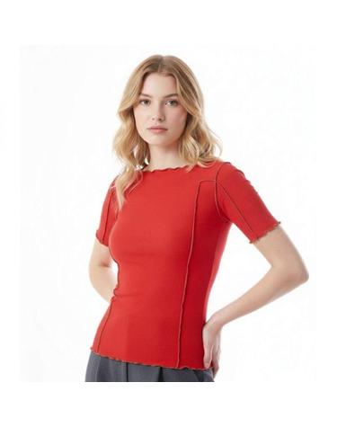 베이스레인지 Omato 34 Tee in My RedBrown TTO3RBSU25 오마토 티셔츠