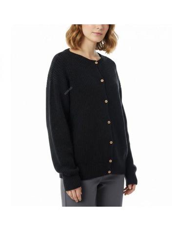 베이스레인지 26 Mea Cardigan in Black Melange PUMECOCSP26 메아 가디건