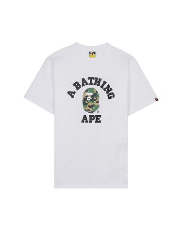 베이프SS26 남성 ABC 카모 콜리지 티 001TEM301004MWH0