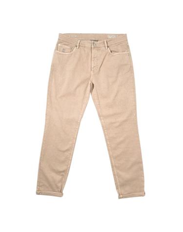 26SS 브루넬로 쿠치넬리 가먼트 다이드 데님 팬츠 M277PD3210 C7501