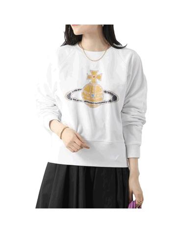 비비안웨스트우드 타임머신 남여공용 맨투맨 3I01000L J0006 A401