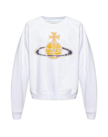 VIVIENNE WESTWOOD 비비안웨스트우드 TIME MACHINE RAGLAN SWEATSHIRT 3I01000L J0006 A401 타임 머신 래글런 스웨트셔츠