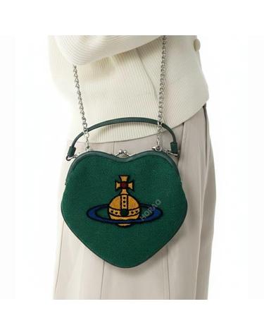 비비안웨스트우드 BELLE HEART FRAME PURSE 4B010012W W00W2 M405 벨레 하트 프레임 펄스 체인백