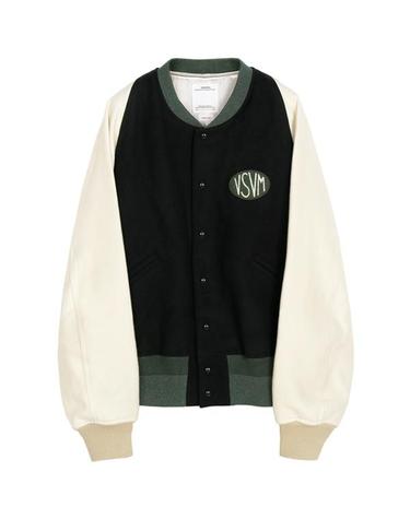 비즈빔 블랙 VSVM 울 바시티 자켓 0124105013013 BLACK