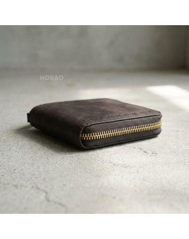 비즈빔 26 LEATHER BIFOLD 0126103003023 DKBROWN 레더 반지갑