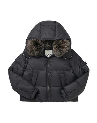 이브살로몬 패딩 24W24WFV02955DORD C99 아미 폭스 칼라 로고 다운 여성패딩