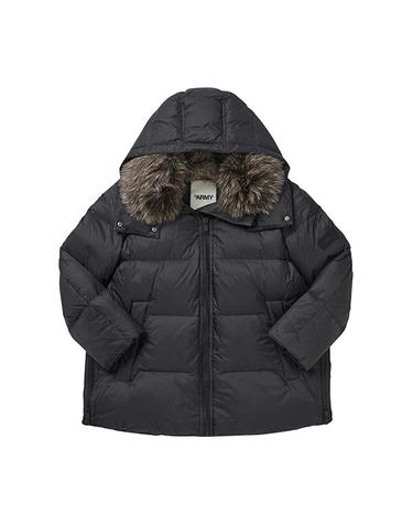 이브살로몬 패딩 24W24WFM01576DORD C99 아미 폭스 칼라 로고 다운 여성패딩