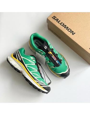 살로몬 XT6 BRIGH GREEN 고어텍스 운동화 러닝화 신발