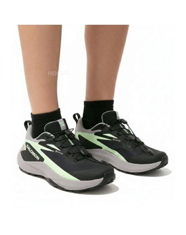 살로몬 26 GENESIS GTX W BlackGullPatina GreenL47862800 제네시스 여성