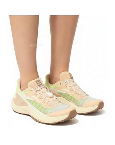 살로몬 26 GENESIS W Almond CreamTransparent YellowSunny LimeL47996600 제네시스 여성