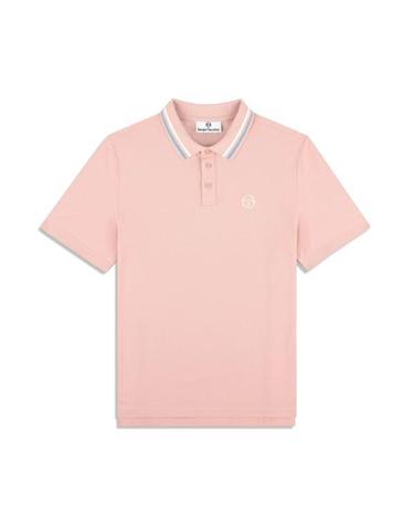 25SS 세르지오 타키니 폴로 티셔츠 STS25M51129PALEMAUVE PALE MAUVE DOM