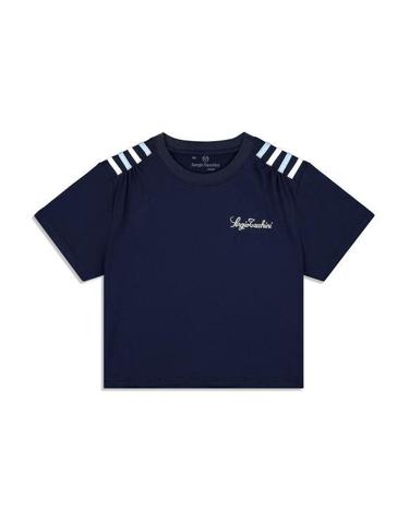 25SS 세르지오 타키니 반팔 티셔츠 STS25W51068MARITIME BLUE DOM
