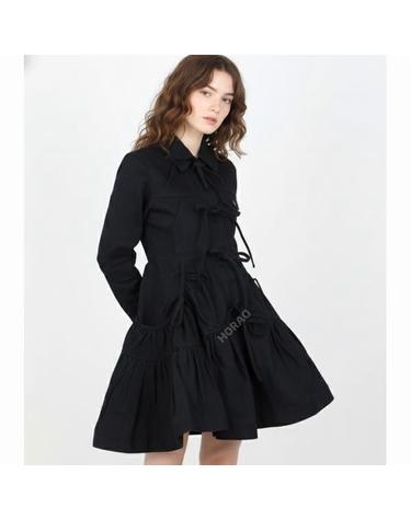 세실리아 반센 GILL DRESS DENIM BLACK 124RTW10054 GILL 원피스