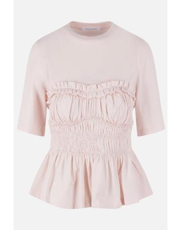 26SS 세실리아 반센 반팔 티셔츠 425RTW19001LIGHTPINK DOM