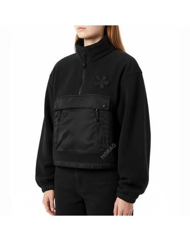 세실리아 반센 BASTIAN ANORAK FLEECE BLACK 325OTW21004 바스티안 아노락 플리스