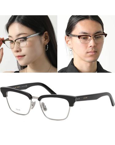 셀린느 안경테 CL50026U 016 남자 여자 하금테 반뿔테 명품