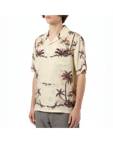 셀린느 HAWAIIAN SHIRT IN PRINTED SILK 2C946365X 03HA 프린트 실크 하와이안 셔츠