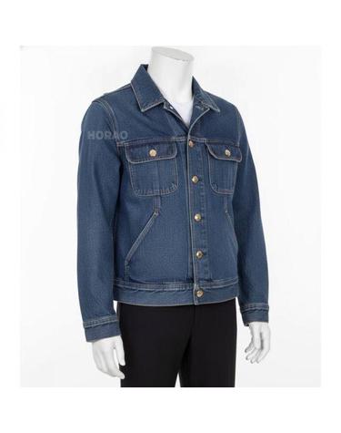 셀린느 TRUCKER JACKET IN DARK UNION WASH DENIM 2Q827365M 07DU 다크 유니언 워시 데님 트러커 자켓