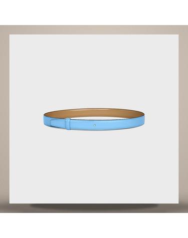 셀린느 리버시블 스트랩 25MM 토뤼옹 샌드캐슬 스카이 블루 45BLZ3APDGJR8