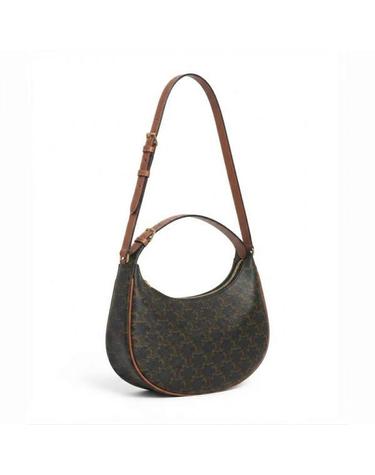 셀린느 26FW TEEN LULU IN TRIOMPHE CANVAS AND CALFSKIN 120722FQM 04LU 트리옹프 캔버스 카프스킨 틴 룰루 백