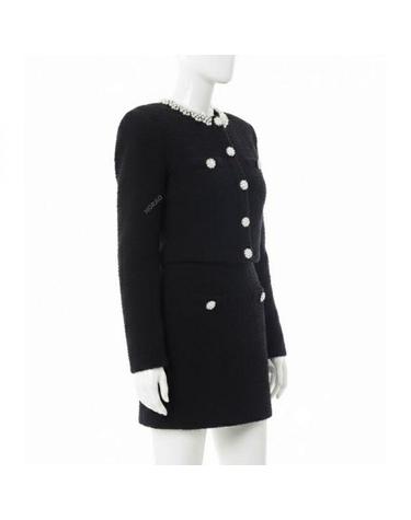 셀프 포트레이트 26 Crystal Trim Cardigan RS26220CBLACK 크리스탈 트림 가디건