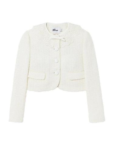 26FW 셀프 포트레이트 자켓 PF26002J CREAM DOM