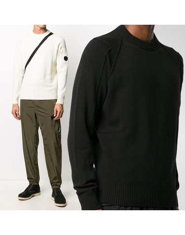 20FW 09CMKN111A 렌즈와펜 울 니트 티셔츠