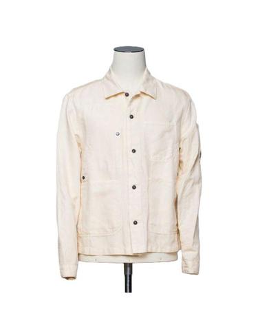 CP COMPANY CP컴퍼니 Cotton Linen Overshirt 16CMOS277A 006273G 402 코튼 린넨 렌즈 오버셔츠