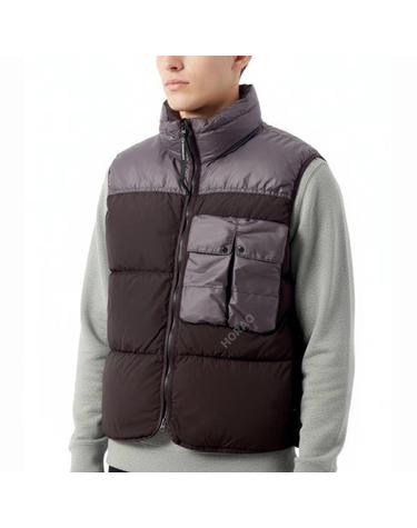 CP컴퍼니 Eco ChromeE Mixed Vest 17CMOW033A 006369M 790 에코 크롬E 믹스드 베스트