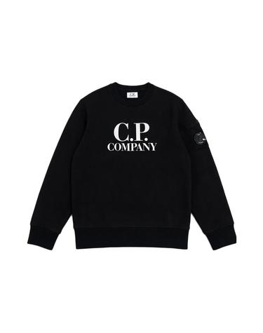 키즈 여성 렌즈 와펜 로고 프린트 맨투맨 블랙 20CKSS008C 00LCA69 999