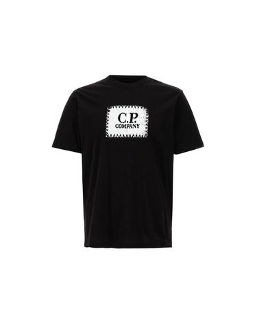 25SS 라벨 프린팅 티셔츠 18CMTS029A 005100W 999
