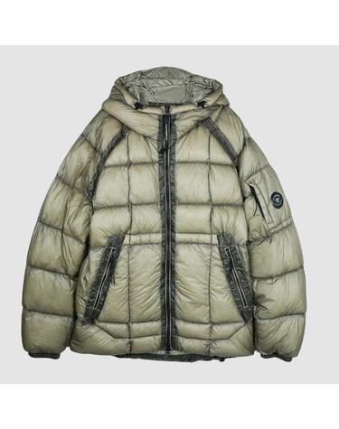 CP컴퍼니 26FW 디디쉘 DD쉘 후드 패딩 펀가이 그레이 21CMOW702A 110416A 356