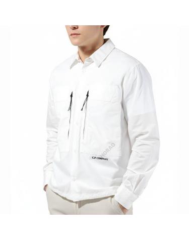 CP컴퍼니 Cotton Popeline Overshirt 16CMOS276A 005328G 103 코튼 포플린 오버셔츠