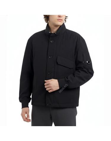 CP컴퍼니 ProTek Buttoned Hooded Jacket 18CMOW008A 110264A 999 프로텍 버튼 후디 자켓