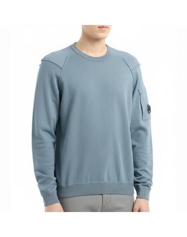 CP컴퍼니 Sea Island Crewneck Lens Knit 18CMKN026A 004037A 872 씨 아일랜드 크루넥 렌즈 니트