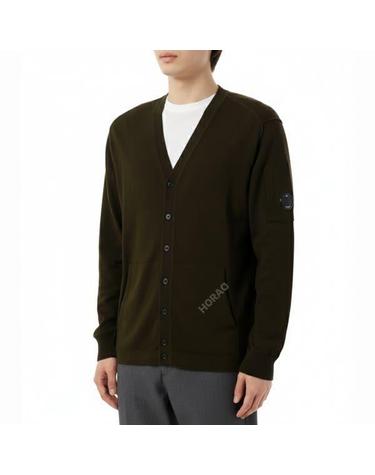 CP컴퍼니 Sea Island Full Button Lens Cardigan 18CMKN076A 004037A 683 씨 아일랜드 풀 버튼 렌즈 가디건