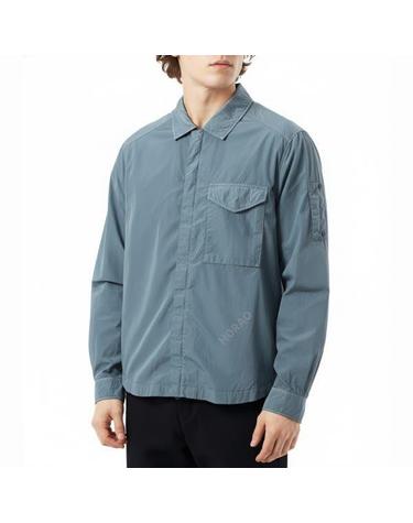 CP컴퍼니 ChromeR Full Zip Overshirt 18CMOS095A 005904G 872 크롬R 풀 짚 오버셔츠